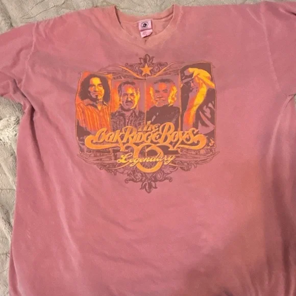Vintage Y2K The Oak Ridge Boys Number One Hits Concert Tour Promo 2X Shirt - Picture 4 of 10